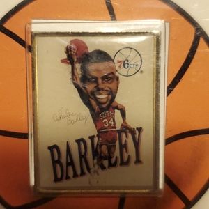 Rare Collectible Never Opened Box!! Charles Barkley Star Pin Collection 1991-199